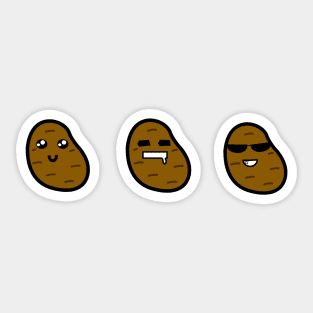 Trio - potatoes Sticker